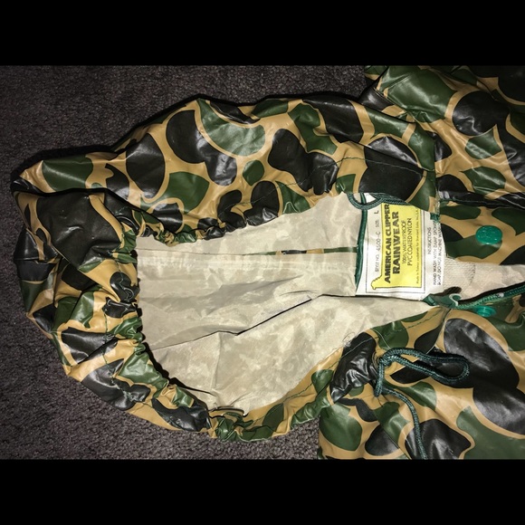 clipper rainwear Jackets & Coats American Clipper Rainwear Army